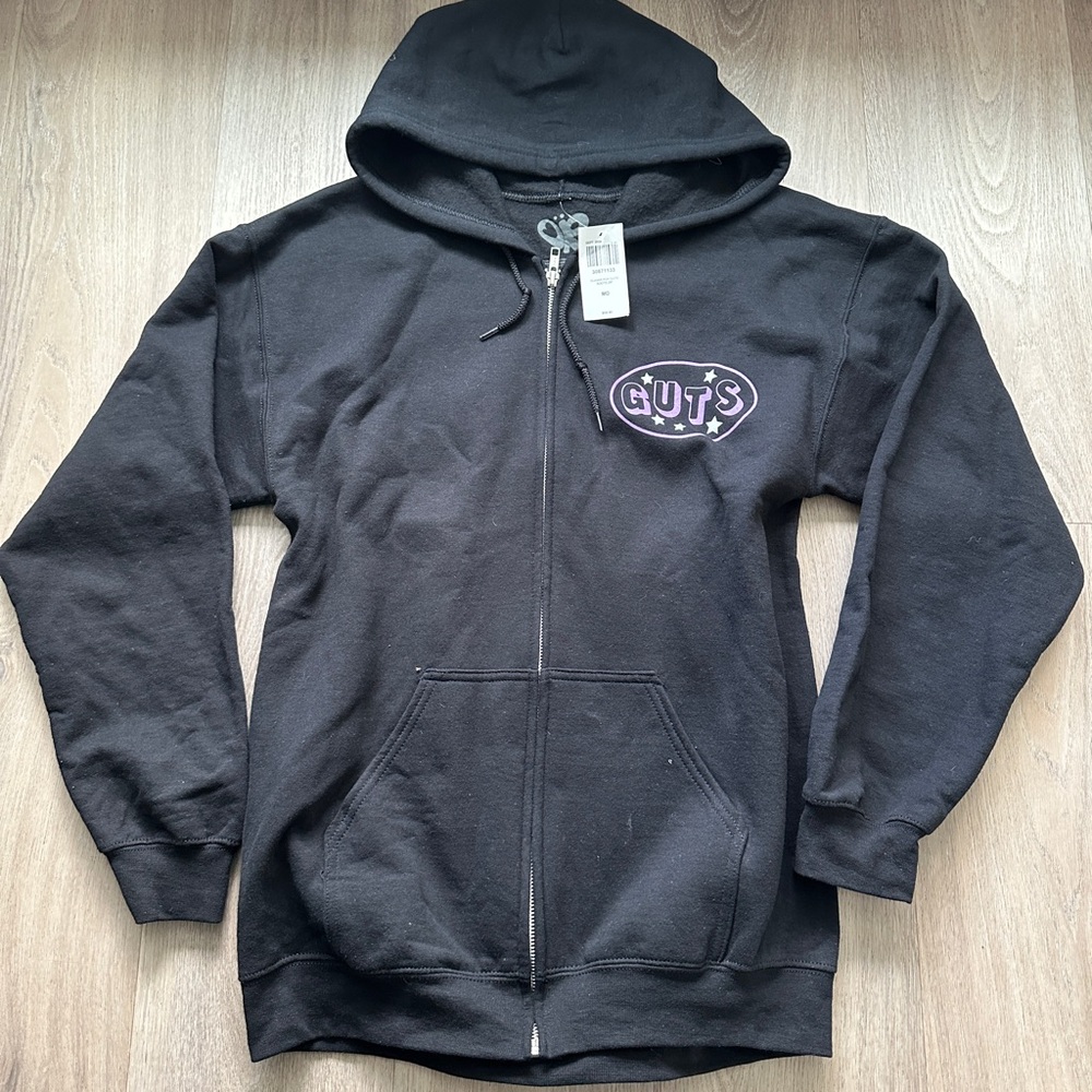 Olivia R Pop Guts zip hoodie Hottopic size medium